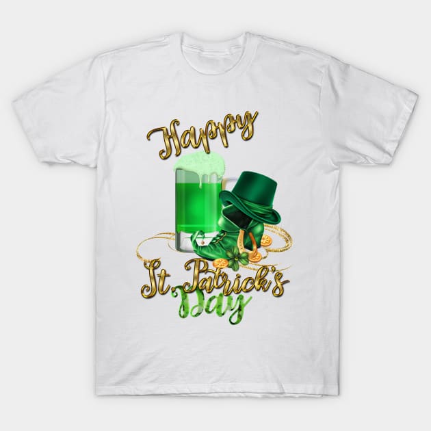 St. Patrick's Day T-Shirt by AndreaTiettje